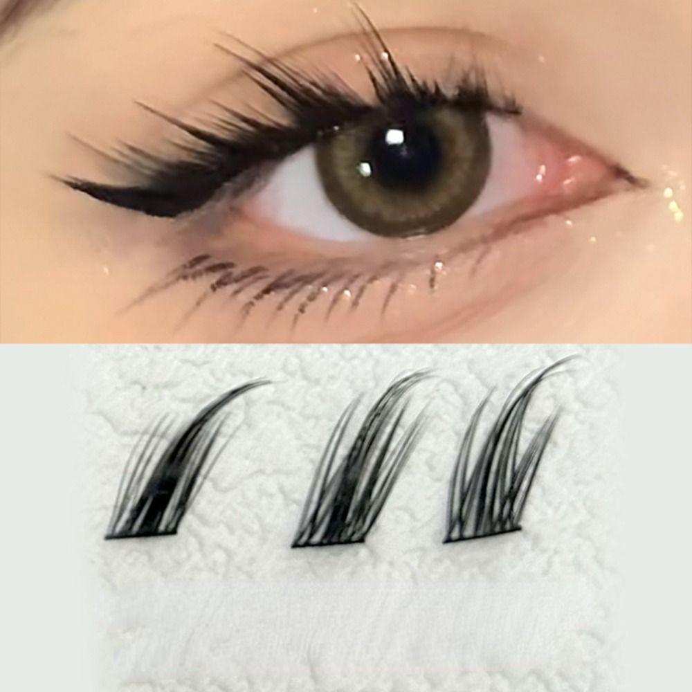 Fox Eye Effect Fox False Eyelashes Single Individual False Eyelashes  Eyelashes Extension