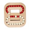 Planar Ball Wooden Toy Intelligence Lock Unlock Planar Ball Game Maze for Adult Kids Science