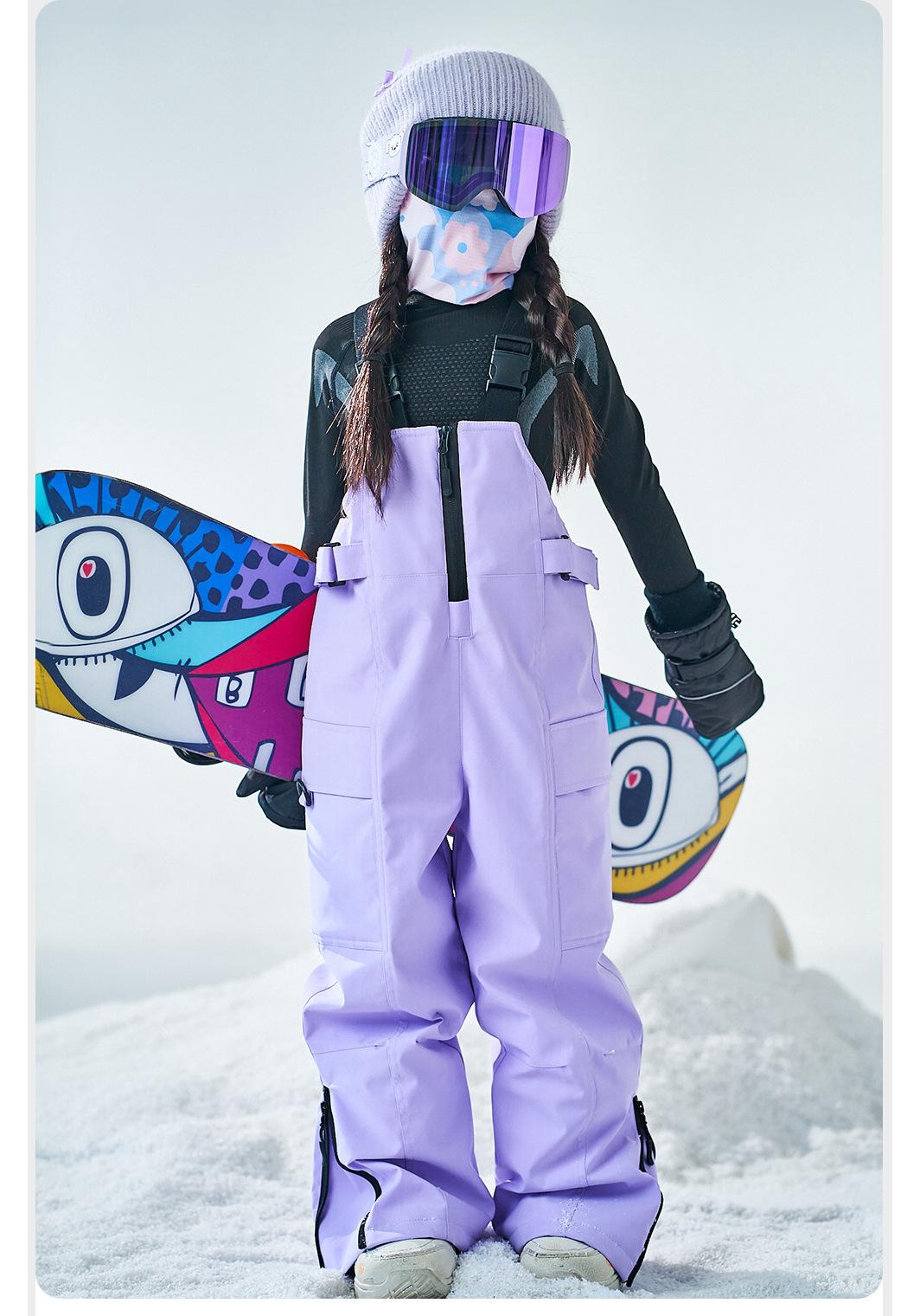 Kid`s High-Gloss Reflective Purple Bunny Ear