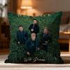Popular W-WWestlife Cushion Cover Soft Washable Pillow Case Multi-Scene for Couch Bed Travel Office Use