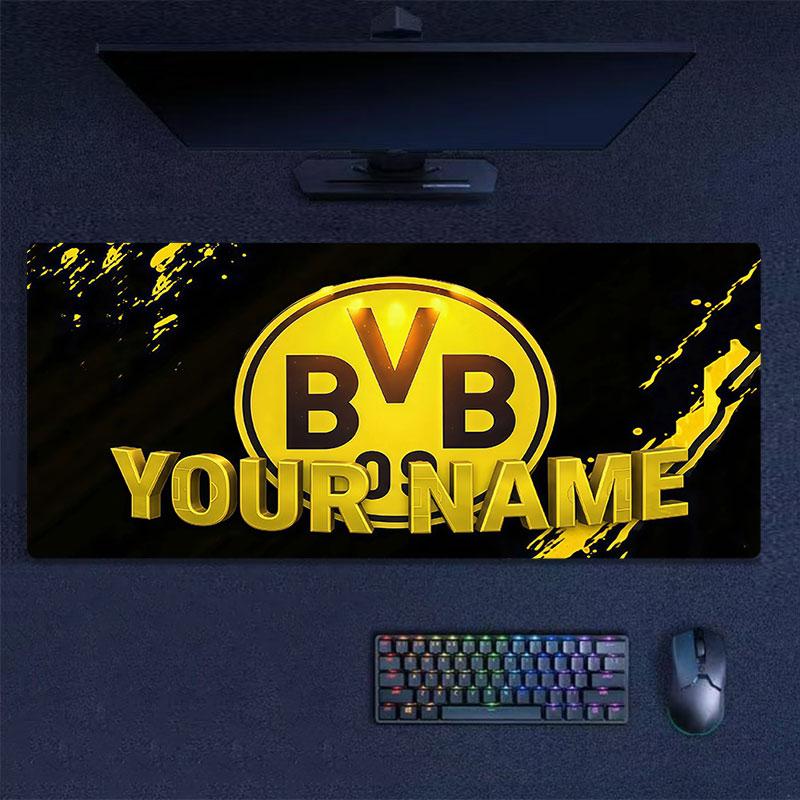 Custom Name,BVB 09 Mouse Pad, Large Gaming Desk Mat, Non-slip XXL Mousepad for Laptop & Tablet, Mini PC Playmat with Stitched Edges