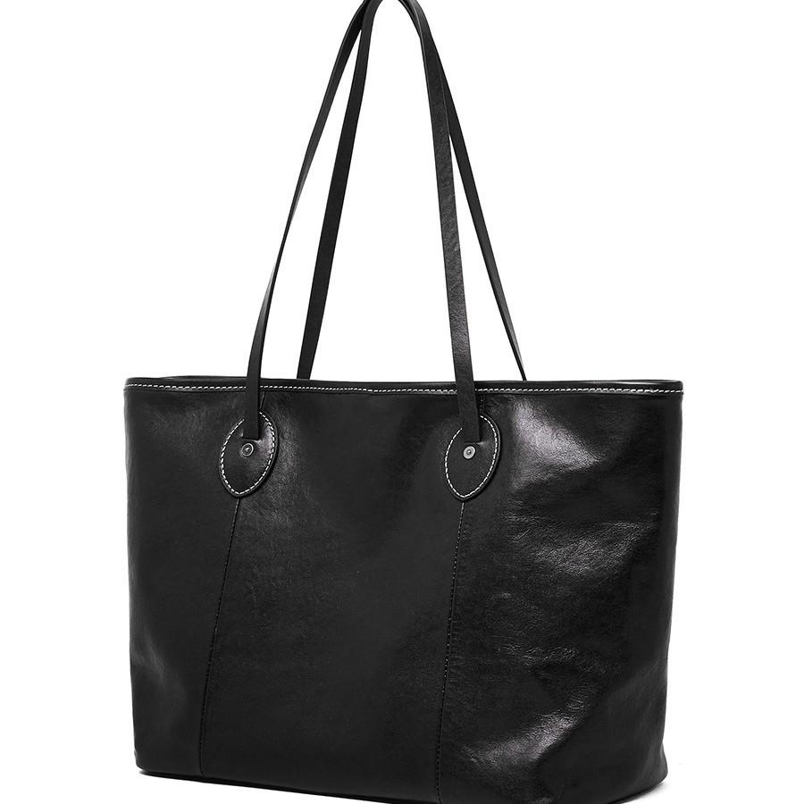 Commuter Big Bag New Cowhide Versatile Women's Bag One Shoulder Tote Bag Fashion Underarm Bag