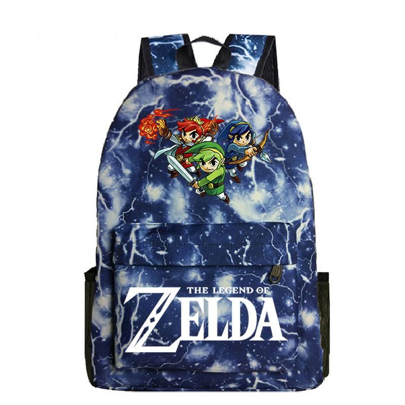 Printed Schoolbag, High-Capacity Backpack For Primary And Secondary School Students