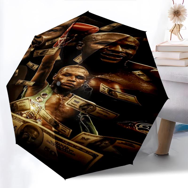 Tyson's Legacy: Power Glory Folding umbrella Suitable for all seasons Suitable for all seasons Sun umbrella printing Umbrella