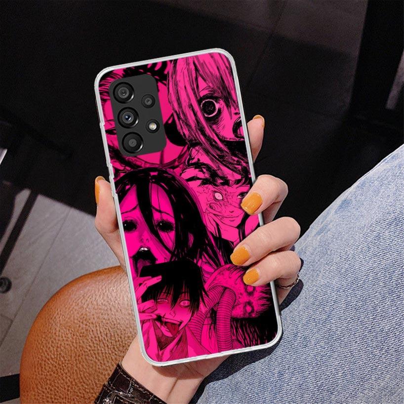 Brokenhearted Anime Girl Phnoe Case for Samsung Galaxy A17 A37 A57 A16 A26 A36 A56 A15 A14 A13 A55 A54 A53 A35 A34 A33 A25 A24 A