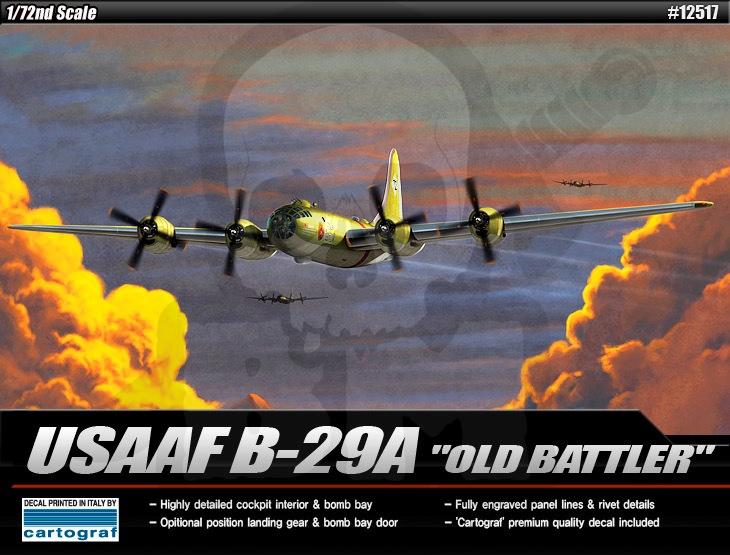 Acad-12517 usaaf b-29a old battler