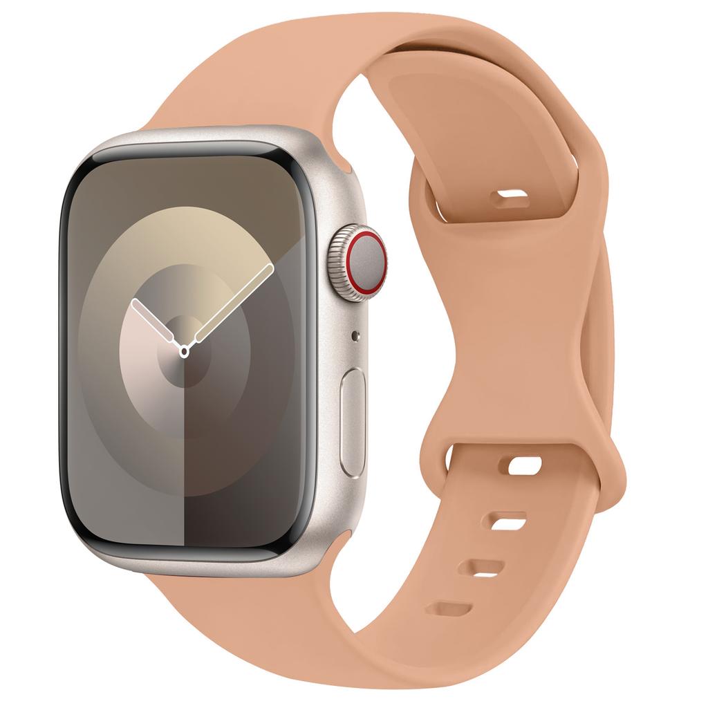 Silicone Strap for apple watch band 44mm 45mm 49mm 41mm 38mm 42mm sport correa bracelet iwatch series 3 6 7 8 9 ultra 2 se 40mm ER9