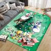 Custom Name,Diddl Home Sofa Decoration for Living Room & Bedroom, Non‑Slip Play Flannel Floor Mat for Game Room