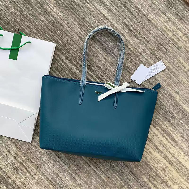 Premium French Crocodile-Style Women's Tote Bag - Large Capacity Handbag & Shoulder Bag