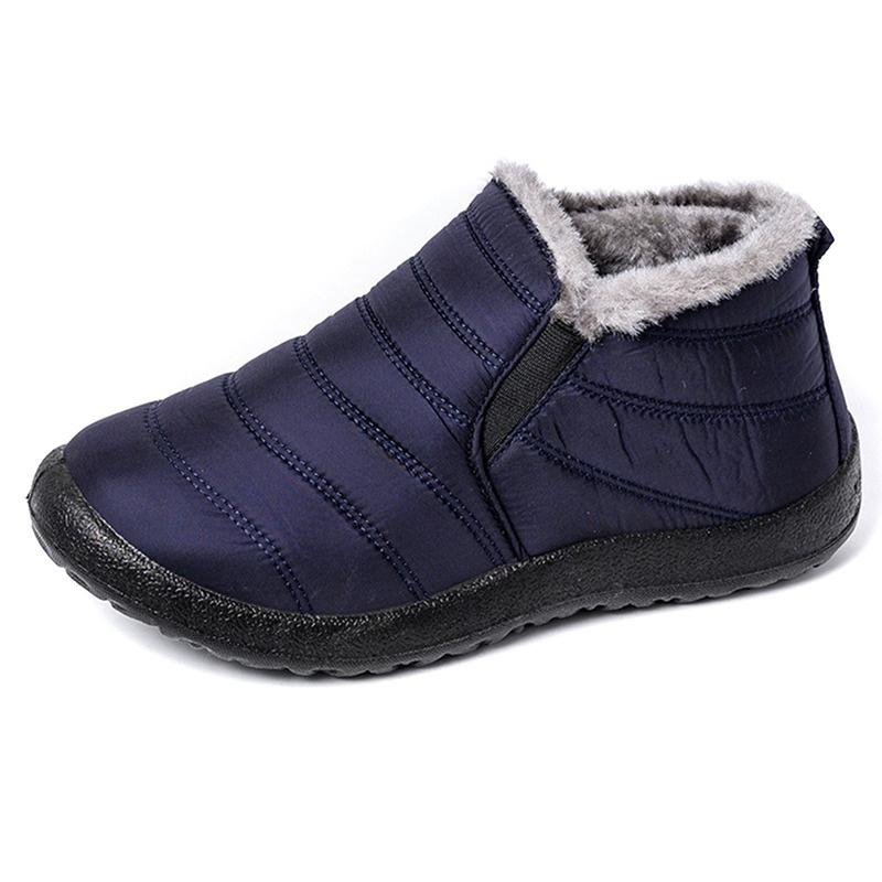 Women's Winter Waterproof Cotton Boots Thick Outsole Non-slip Warm Snow Boots Outdoor Shoes