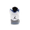 Air Jordan 5 Retro GS Stealth 2.0 Kids Sneakers White Black Hyper-Royal 440888-140