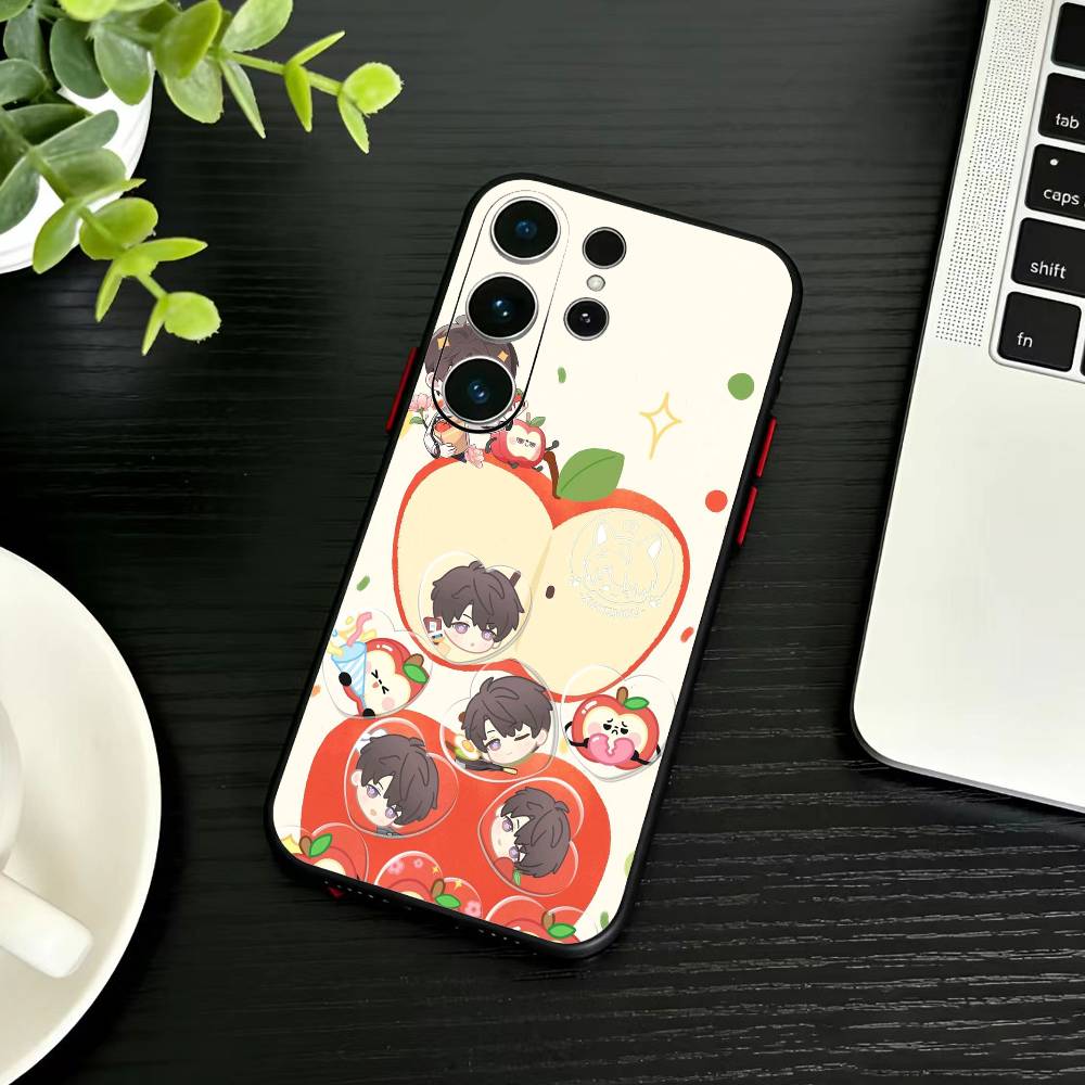 

L-Love And Deepspace Phone Case For Samsung S26,S25,S24,S23,S22,S21,S20,Plus,Fe,Lite,Others Black Cover Samsung S21fe