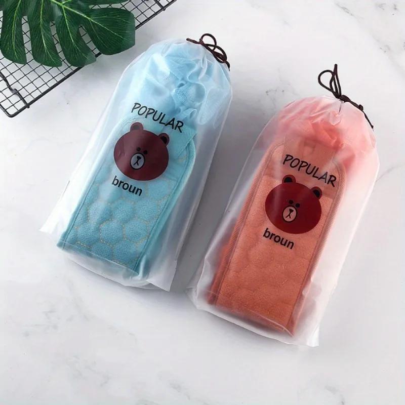 Doccia Esfoliante Scrubber per la Schiena Cintura da Bagno Asciugamano Guanto Palla Fango Profondo Pulito Coreano Panno per Il Corpo per Il Corpo Scrub Posteriore Giapponese Strap Strap