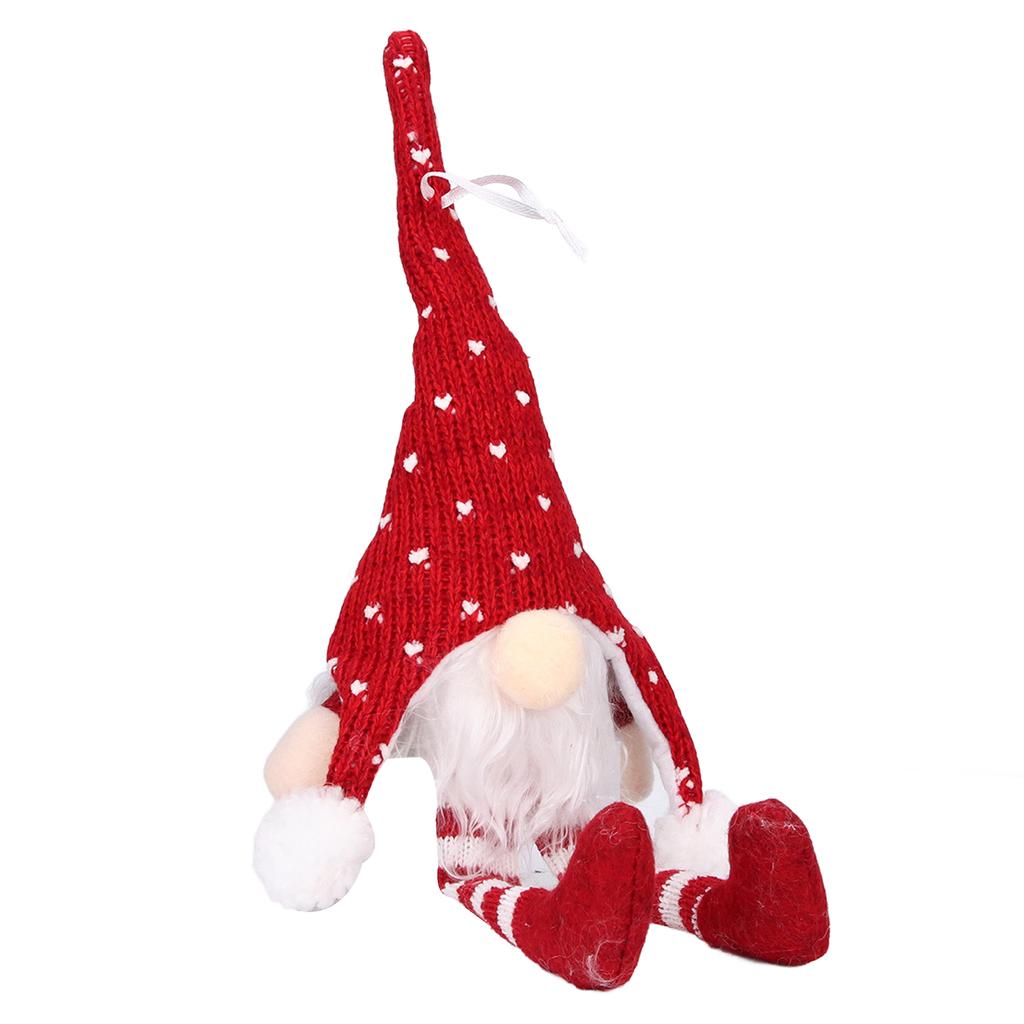 LED Light Christmas Gnome Decoration Xmas Gnome Ornament Christmas Tree Pendant for Home Festival