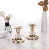 For Candle Light Dinner Table Candlestick Holder Metal Crystal Candle Stand  Birthday
