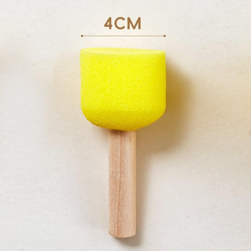 Kid's Sponge Stamp Ink Pad and Roller Set for Painting and Drawing