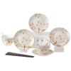 Dowry Home Auspicious Plum Blossom Chinese Dinnerware Set