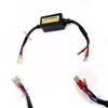 2pcs H15 LED Load Resistor Kit 50W 6ohm Headlight Bulb Relay Harness Adapter Anti Flicker Error Decoder Warning Canceller