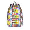 Green Puffle Fashion Backpack with Pocket Student Hiking Travel -Intro Daypack for Men Women Laptop Shoulder Bag