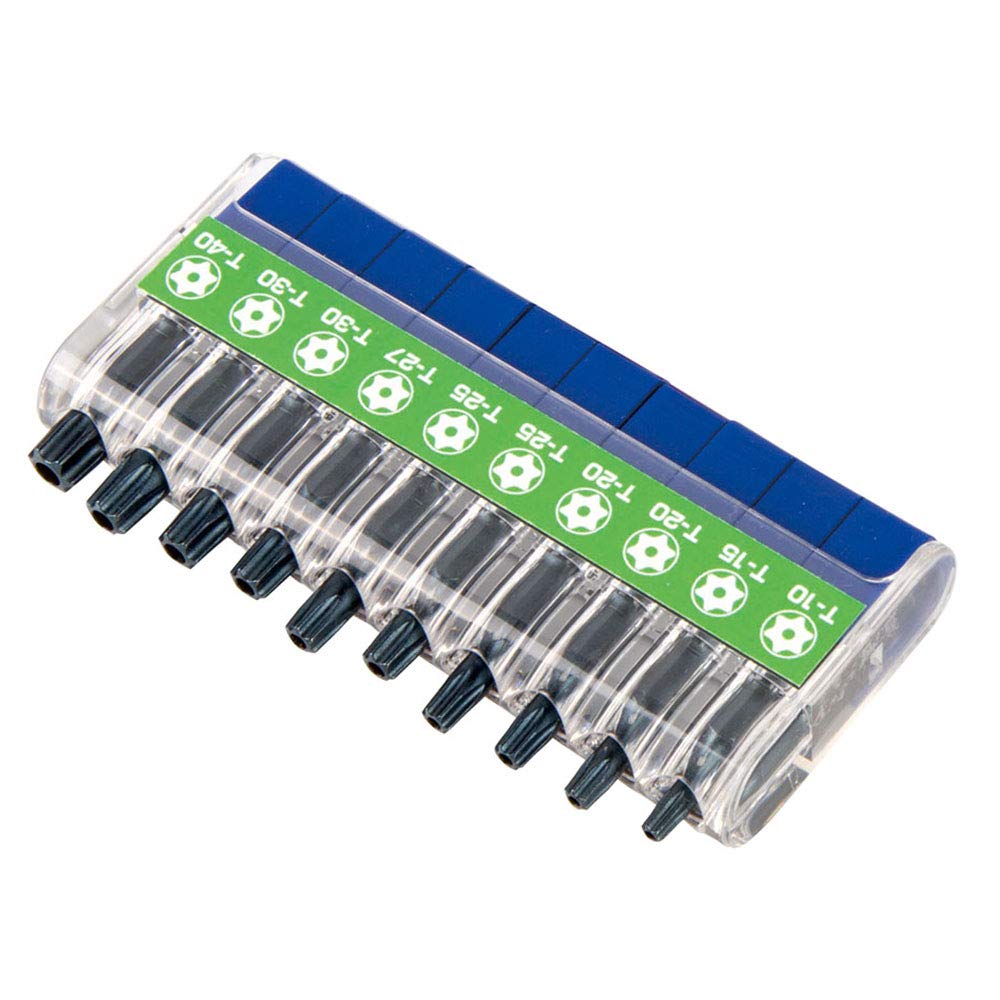 Bit Holder BHP10SA Pro-Auto 10-Piece Set, Blue,