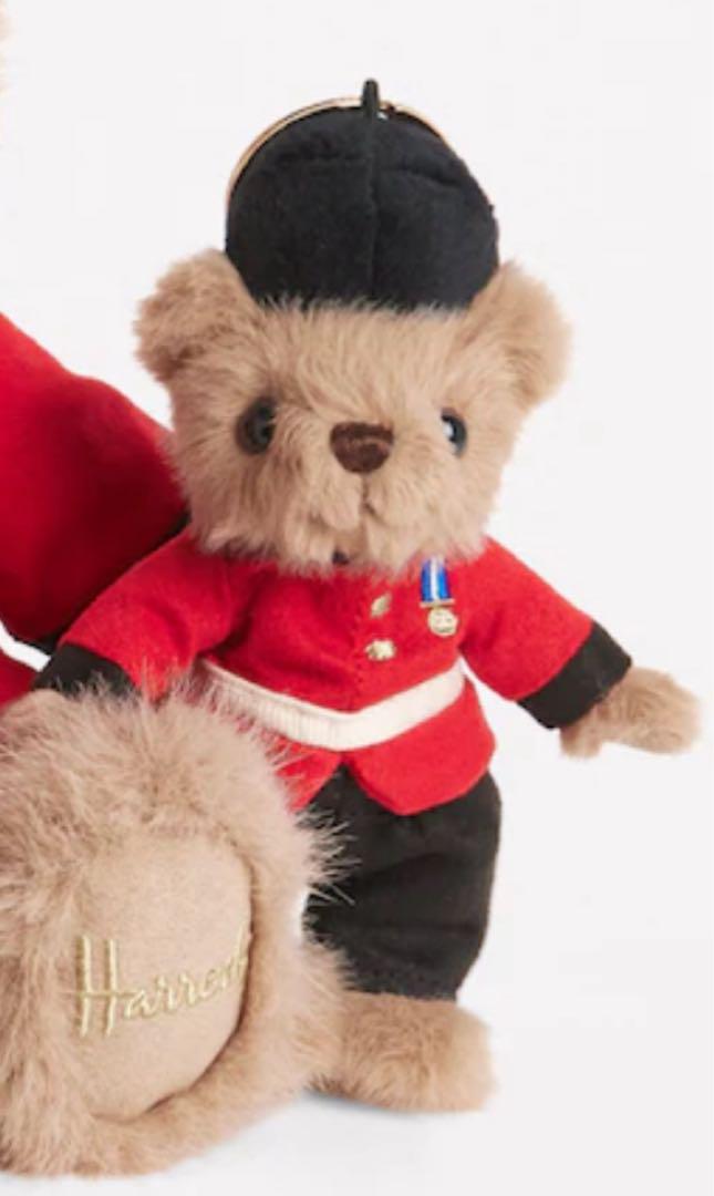 

[USED] Harrods Exclusive Guardsman Teddy Bear with tag