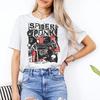 2026 Hot Sale Spider Punk Shirts Men Women Vintage Top Hip Hop Streetwear Oversized Tshirt Short Sleeve Casual Clothing