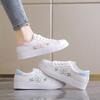 Fashion Autumn Women Butterfly Small White Shoes Fashion Popular Student Flat Shoes Campus Student Board Shoe Women Embroidered Sneakers