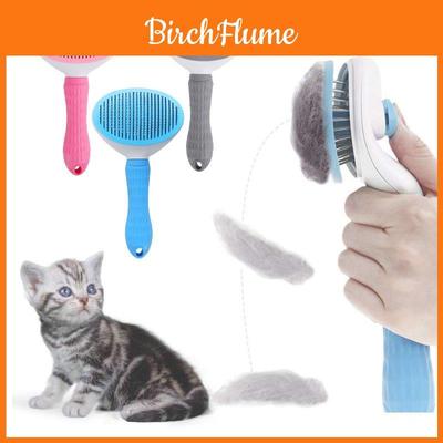 One-key Pet Grooming Comb Automatic Hair Removal Brush For Cats And Dogs