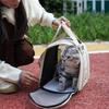 Portable Cat & Dog Carrier Backpack - Anti-Stress, Large Capacity, Handheld, Double Shoulder & Crossbody