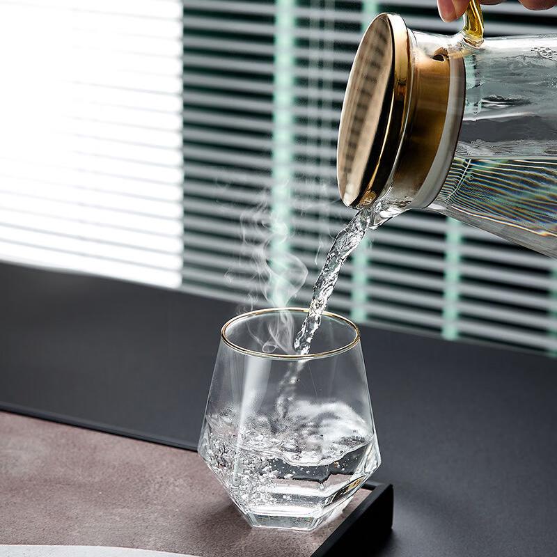 OLOEY Glass Drinking Cups