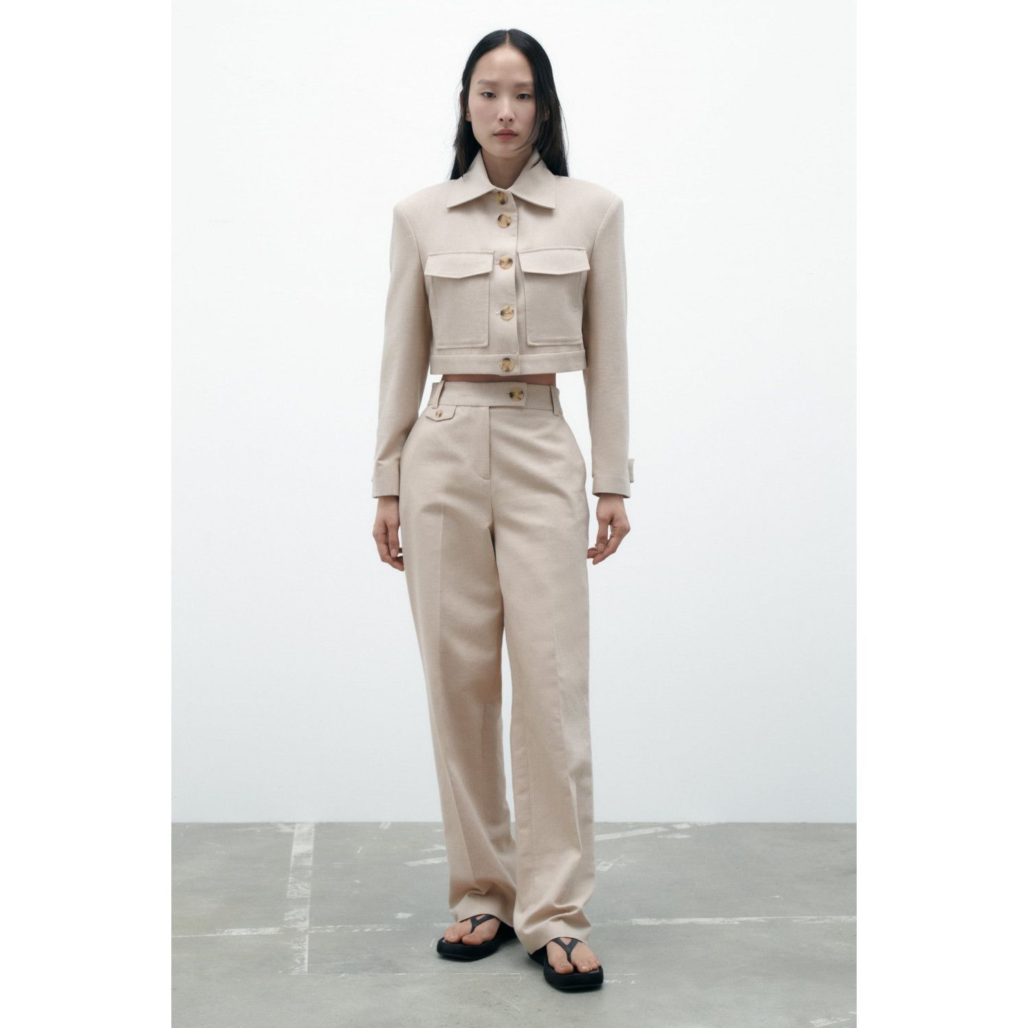 

STRAIGHT RUSTIC TROUSERS