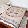 Bohemian Theme Throw Blanket for Home Decor and Outdoor Activities Bed Plaid Blankets & Throws Sofa Bedspread, Sofa cover