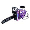 Pull Rope Power Saw Bag Pendant Plastic Logging Saw Toy  Gift Toy Key Decor