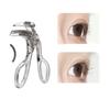 Beginner-Friendly Eyelash Curler with Teeth for Natural and Long-Lasting Hold, Wide-Angle Frameless Design