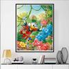 Disney Diamond Painting Duck McMurray Jungle Adventure Illustration 5D Diamond Painting Art Embroidery Cross Stitch Room Decoration