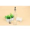 Cruche à Huile et Vinaigre pour Cuisine Maison Construction en Verre Transparent Transparent Bouteille avec Bouchon Scellé 500ml