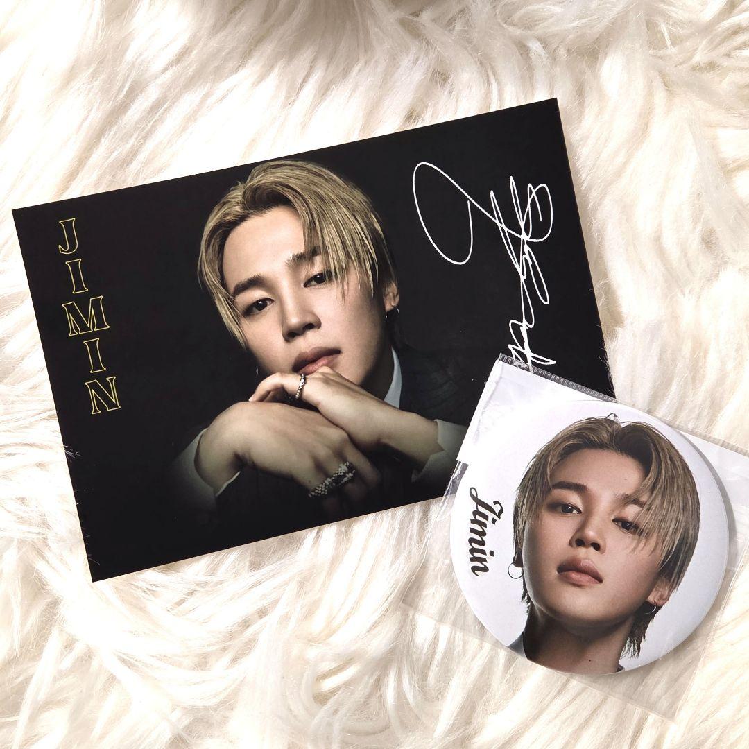 BTS JIMIN postcard badge set