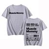 2026 Lustige Muskeln Fitnessstudio Vintage T-Shirts Unisex Wounisex Mode Rundhals Kurzarm T-Shirt Lässig Sommer