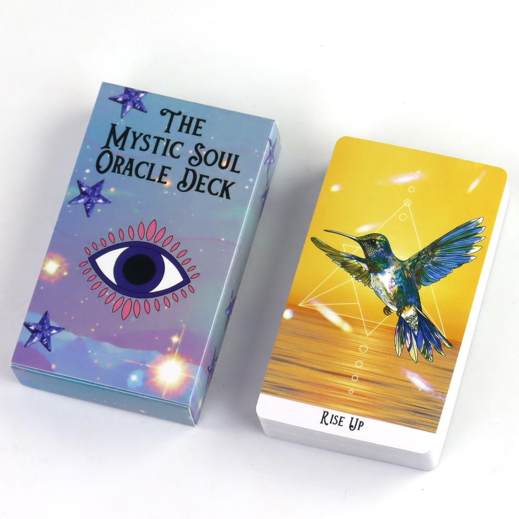 Mystic Soul Oracle 10.3*6cm 60 Cards In This Deck for Self-reflection and Guidance