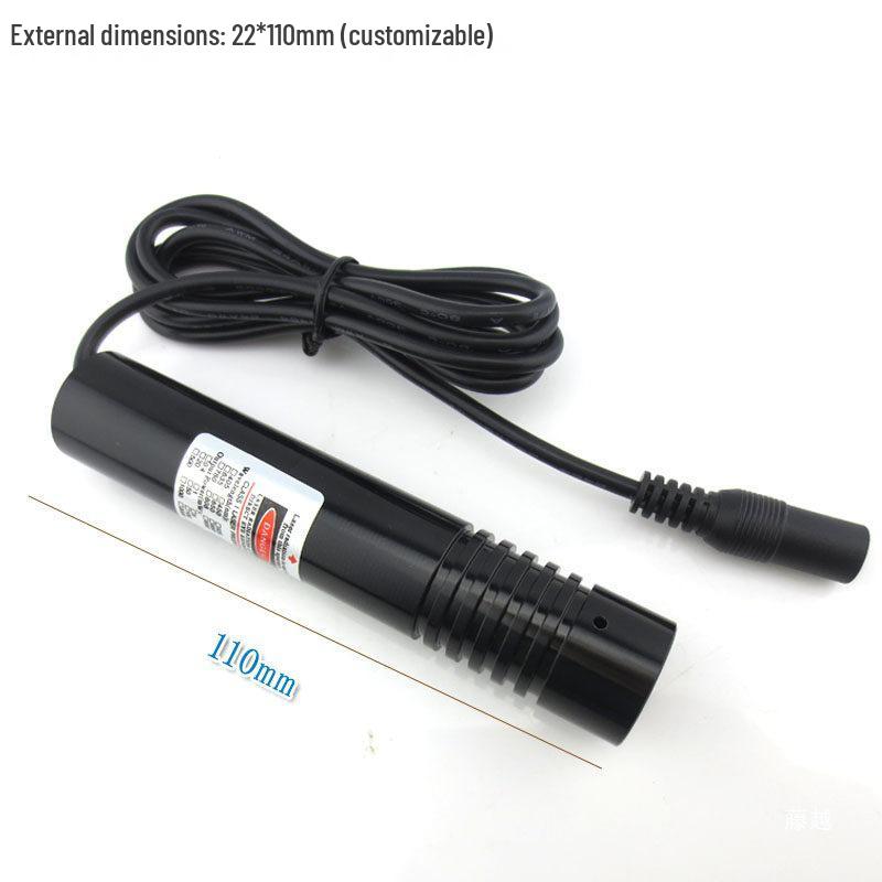 650nm 200mW 12m Red Crosshair Laser for Cutter Bed - Large Cross Infrared Line Positioning Light.
