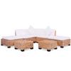 Day and Night - Day and Night 18-piece Natural Rattan Sofa Set