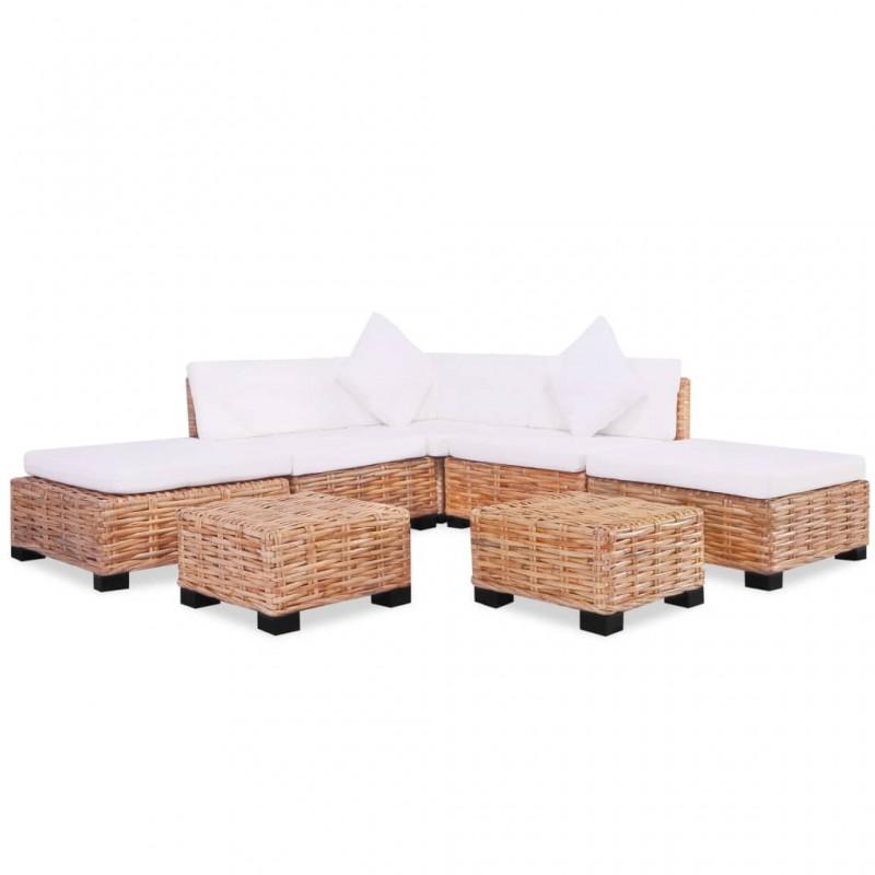 Day and Night - Day and Night 18-piece Natural Rattan Sofa Set