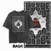 G02 Back Print Cotton Big Size 1984 Graphic Men T-shirt | Acid Washed  Streetwear Cool Vintage O-neck Men's Tee Tshirt
