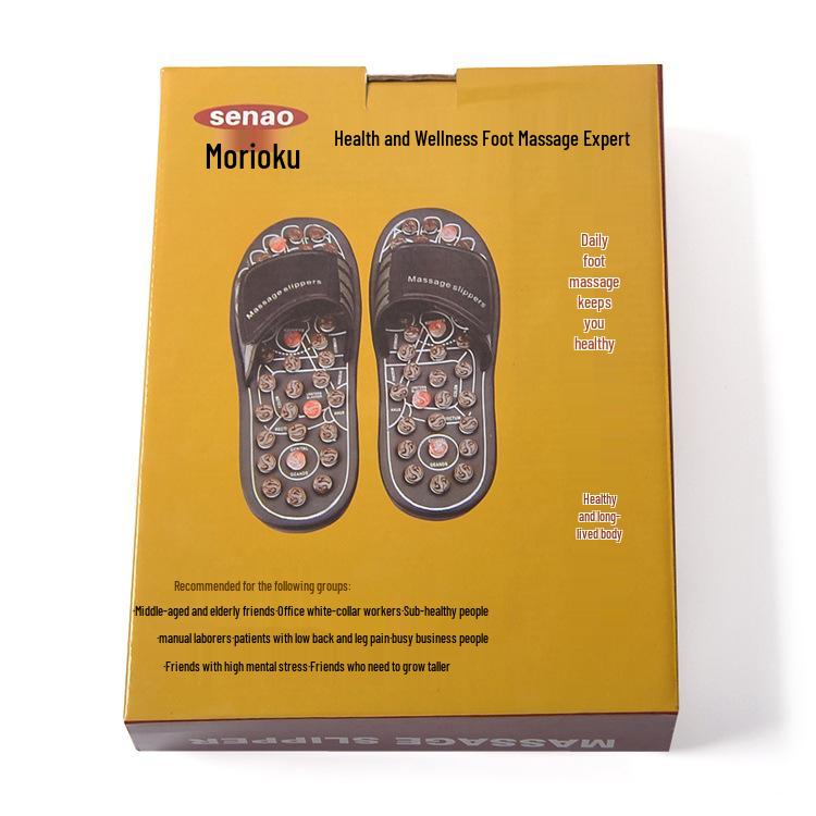 Tai Chi Rotating Acupoint Massage Health Slippers for Men and Women