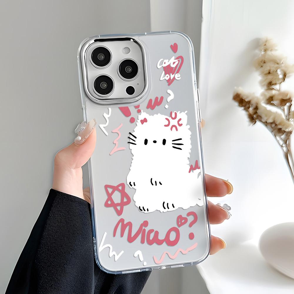Transparent Phone Case for iPhone 11 12 13 iPhone 13 14 15 Pro 15 16 Pro Max Samsung A15 A16 A25 A26 A55 A56 S25 S24 S22 S23 Ultra S25 Edge