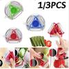 1/3PC 3 IN 1 Vegetable Fruits Peeler Multifunctional Shredder Shredded Peeling Artifact Rotary Blade Peeler Kitchen Tools