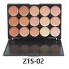 15-Color Concealer & Contour Cream Palette