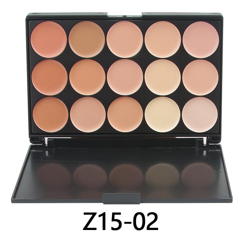 15-Color Concealer & Contour Cream Palette