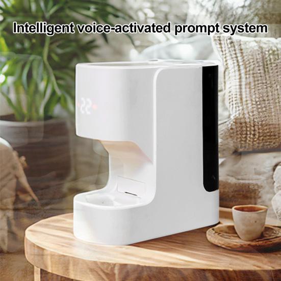 Ohřívač ručníků se zdravou technologií Rychlé zahřívání za 5 sekund Hlasové inteligentní ovládání Nastavitelná teplota Koupelnový ohřívač ručníků