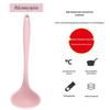 Heat-Resistant Silicone Spatula and Soup Ladle Set – Non-Stick, Food-Grade, Anti-Scald Kitchen Utensils